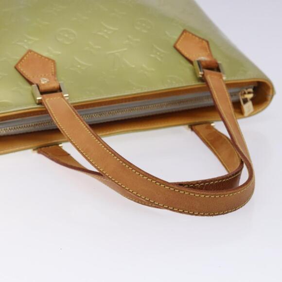 LOUIS VUITTON Monogram Vernis Houston Hand Bag Gris M91053 - Picture 7 of 13